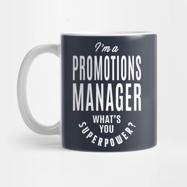 Gift for Promotions Manager by cidolopez